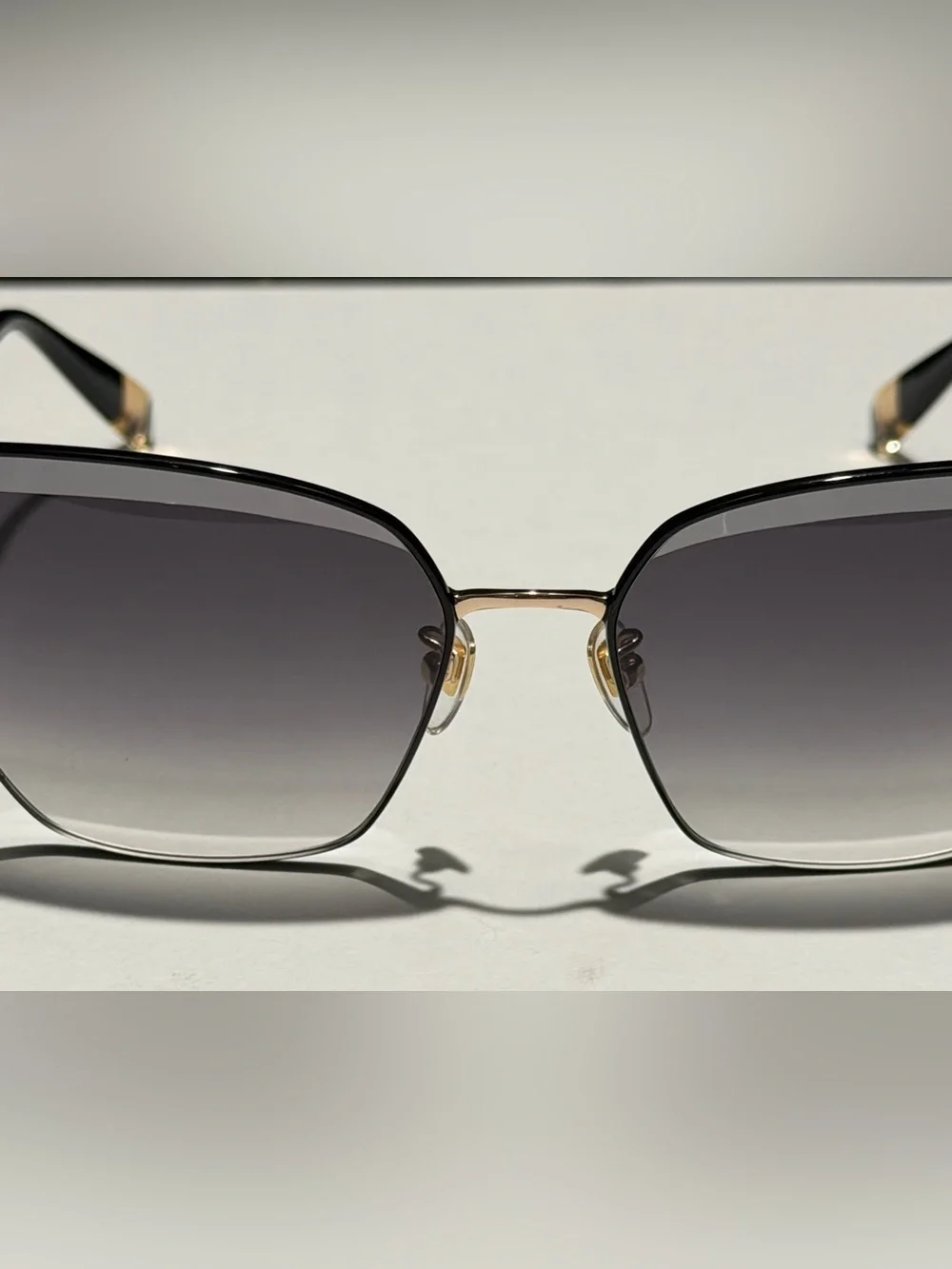Furla Women's Black to Gray Gradient Cat-Eye Sunglasses‎ SFU403N